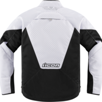 Текстилно мото яке ICON MESH AF WHITE