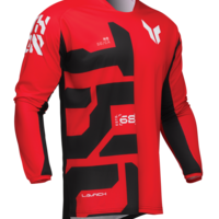 Мотокрос джърси THOR LAUNCHMODE FORGE RED