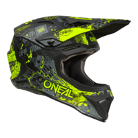 Каска O'NEAL 1SERIES VIBRANT BLACK/NEON YELLOW V.26