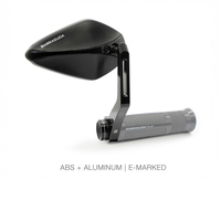 Огледала за мотор BARRACUDA X-VERSION RETROBAR END BLACK (PAIR)