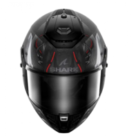 Каска SHARK SPARTAN RS CARBON XBOT BLACK/RED/SILVER