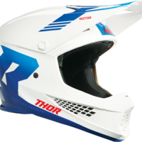 Мотокрос каска THOR SECTOR 2 CARVE WHITE/BLUE