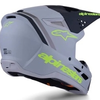 Мотокрос каска ALPINESTARS SM3 RADIUM GRAY/BLK/YL
