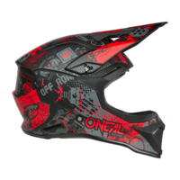 Каска O'NEAL 1SERIES VIBRANT BLACK/RED V.26