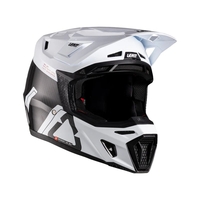 Мотокрос каска LEATT Kit Moto 9.5 Carbon/White V26
