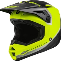 Мотокрос каска FLY RACING Formula Kinetic Vision-Black/Hi-Viz