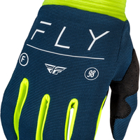 Мотокрос ръкавици FLY RACING F-16- Navy/Hi-vis/White