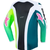 Детско мотокрос джърси Alpinestars FLUID PORTL GREEN/WHITE/BLACK