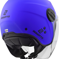 Каска за скутер BOGOTTO H595-1 SPN BLUE/MATT