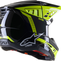 Мотокрос каска ALPINESTARS SM5 BEAM BLACK/YELLOW