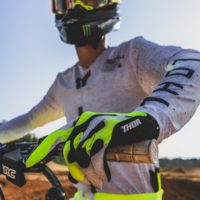 Мотокрос ръкавици THOR SPORTMODE RIOT ACID