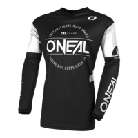 Мотокрос блуза O'NEAL ELEMENT BRAND V.23 BLACK/WHITE