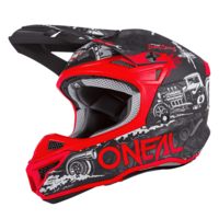 Мотокрос каска O'NEAL 5SERIES HR BLACK/RED
