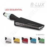 LED мото мигачи BARRACUDA SQ-LED B-LUX BLUE