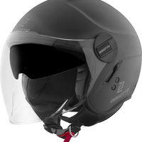 Каска за скутер BOGOTTO H595-1 SPN BLACK/MATT