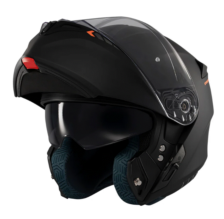 Отваряема каска AXXIS STORM S SV SOLID А1 МАТТ