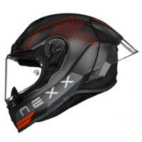 Каска NEXX X.R3R PRO FIM EVO CARBON BLACK MATT
