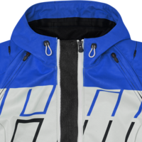 Текстилно мото яке ICON AIRFORM RETRO BLUE