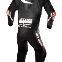 Кожен екип ALPINESTARS GP PLUS V4 1PC - BLACK/WHITE