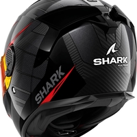 Каска SHARK SPARTAN GT PRO KULTRAM CARBON BLACK/RED