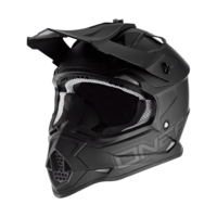 Мотокрос каска O'NEAL 2SERIES FLAT V.23 BLACK MATT