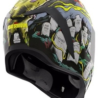 Каска ICON AIRFORM Dead Serious BK