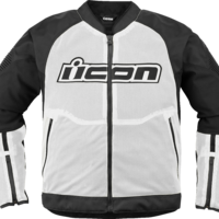 Мото яке ICON Overlord3 Mesh™ WHITE