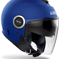 Kаска за скутер AIROH HELYOS BLUE MATT