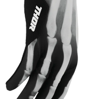 Мотокрос ръкавици THOR SPORTMODE X-RAY BLACK/WHITE