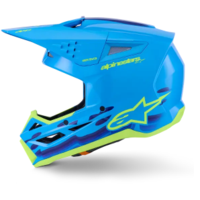 Мотокрос каска ALPINESTARS SM3 FORCE CYAN