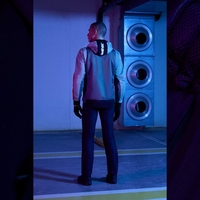 Мото суитшърт SPIDI HOODIE NET GRAY/BLUE