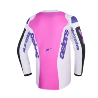 Детско мотокрос джърси Alpinestars FLUID GRID BLKACK/GREY/PURPLE