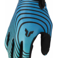 Mотокрос ръкавици THOR LAUNCHMODE IDENTITY TEAL/BLACK