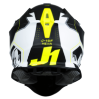 Mотокрос каска Just1 J-18 F Hexa Fluo Yellow/Black/White