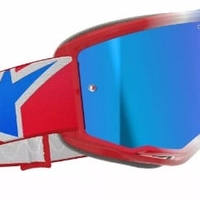 Мотокрос очила ALPINESTARS VISION 5 CORP RED/WT/BL MIRROR-BLUE