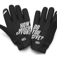 Мотокрос ръкавици 100% BRISKER BLACK