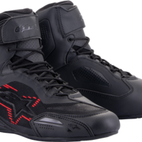 Мото боти ALPINESTARS Faster-3 Rideknit RED/GREY/BLACK