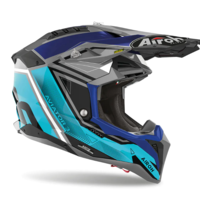 Мотокрос каска AIROH AVIATOR 3 League Blue Gloss