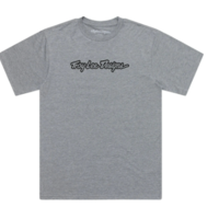 Тениска TROY LEE DESIGNS Signature - Gray Heather