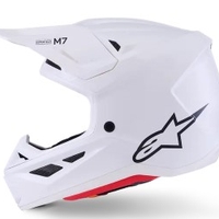 Мотокрос каска ALPINESTARS SM7 WHITE-GLOSS