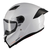 Каска AXXIS FENIX SOLID WHITE GLOSS
