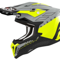 Мотокрос каска Airoh Strycker Skin Yellow Matt