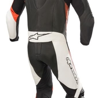 Кожен мото екип ALPINESTARS GP FORCE V2 BLACK/RED/WHITE