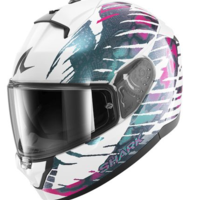 Каска SHARK RIDILL 2 REPTAIA BLUE/PURPLE/WHITE