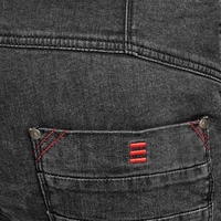 Дънки за мотор ADRENALINE ROCK BLACK