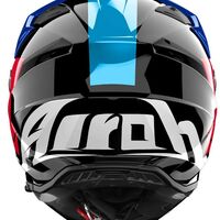 Каска AIROH BANDIT Tune Blue Red Gloss