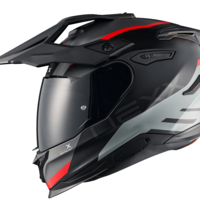 Адвенчър каска NEXX  Y.TRAVL QUEST BLACK RED