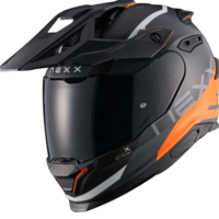 Адвенчър каска NEXX  Y.TRAVL QUEST ORANGE MATT