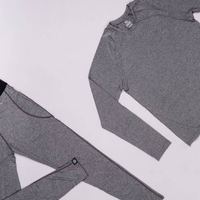 Дамско термо горнище KNOX Mia Dual Active LS Top Grey