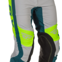Мотокрос брич FLY RACING - Grey/Lime/Teal